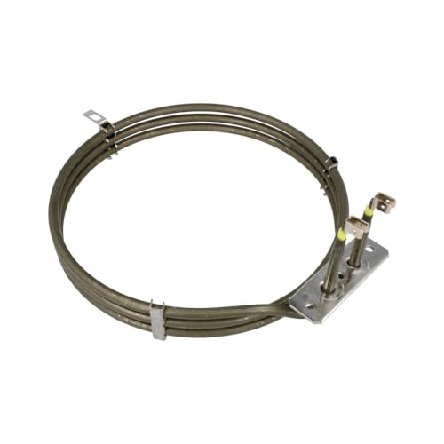 Jcspares® - Resistenza Circolare 2000 Watt Diametro 195 Mm Elemento Riscaldante Per Forno Compatibile Con Smeg