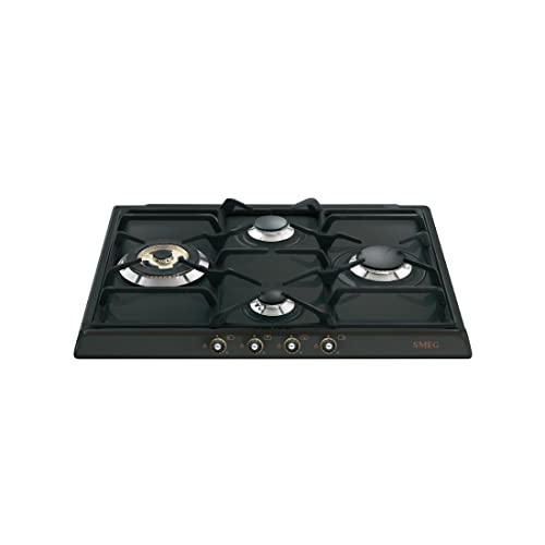 Smeg Sr764Ao Incasso Piano Cottura A Gas Antracite Piano Cottura