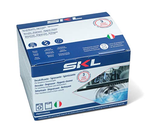 Decalcificante Lavaggio Buste 12Pz 50Gr Skl Per Lavatrice E Lavastoviglie