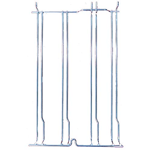 Marel Shop® - Telaio Guida Supporto Sinistro Per Forno Compatibile Con Smeg Per Modelli : Uk80Mfa - We970 - We995Xr - Wi700Ne - N5I90E - N5N90E - S20X