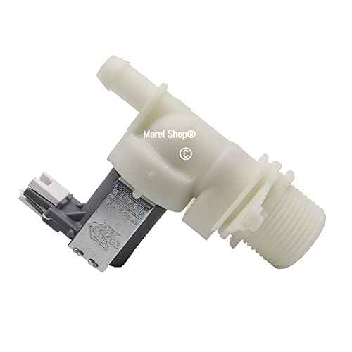 Marel Shop® - Elettrovalvola Valvola 1 Via Carico Acqua Per Lavastoviglie Compatibile Con Candy Hoover Zerowatt Per Modelli: Cdpm956047 - Cdpm9570 - C