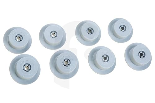 Roulettes 8 Pc. Pour Lave-Vaisselle Aeg 405507213