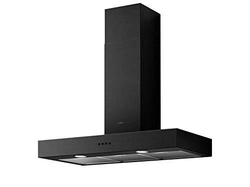 Elica Cappa Aspirante A Parete Spot Urban Cast Iron/A/90 - Prf0147736, Effetto Ghisa