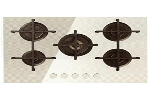 Whirlpool Europe Ph Goa7523Wh Piano Cottura Ambient/Urban, Vetro, Trasparente, 51X73X4.9 Cm