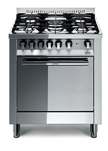 Lofra M76Gv/C Cucina A Gas, Acciaio 18/10