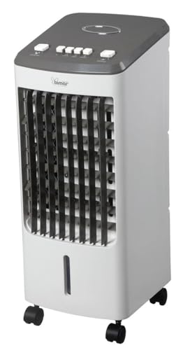 Bimar Vr25 Raffrescatore, Ventilatore Elettronico, Purificatore D'Aria 3 In 1, Oscillazione Automatica Dx/Sx, 3 Velocità, Serbatoio 4 Litri, Timer 7H,