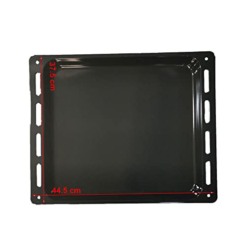 Jcspares® - Vassoio Leccarda Teglia 36,5 Cm X 44 Cm Compatibile Per Forno Smeg Ed Ulteriori
