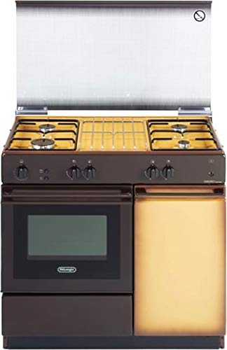 De Longhi Sggk 854 N Ed - Cucina A Gas Con Forno A Gas, N° 4 Fuochi, 90X50 Cm, Colore Coppertone