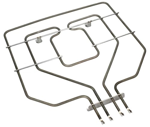 Jcspares® - Resistenza Doppia Superiore Gill | 2800 Watt | Elemento Riscaldante Per Forno Elettrico Compatibile Con Bosch Siemens