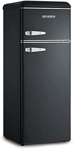 Severin Ks 9957 Frigorifero Con Congelatore Libera Installazione Nero, Cromo 212 L A++