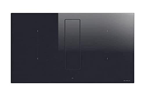 Elica Piano Cottura Con Cappa Aspirante Nikolatesla Fit Bl/A/60, Color: Vetro Nero