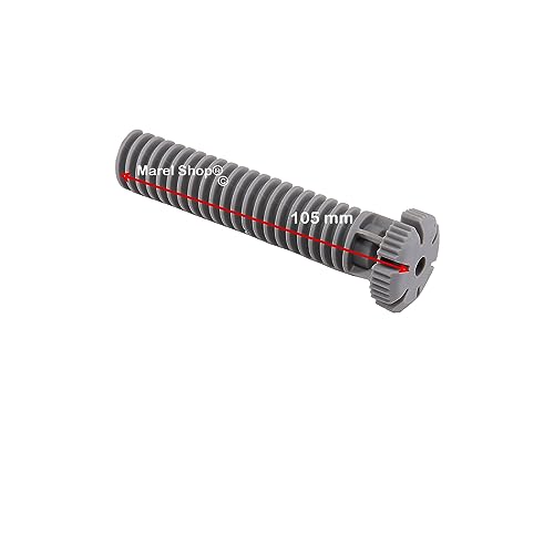 Marel Shop® - Piede Piedino Lunghezza 105 Mm Per Lavastoviglie Compatibile Con Miele Per Modelli : G6165 - G5915 - G5975 - G6915 - G6985 - G4500 - G55