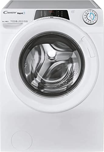 Candy Ro 14104Dwmt/1-S - Lavatrice 10 Kg, Classe A, 1400 Giri, 65X60X89 Cm