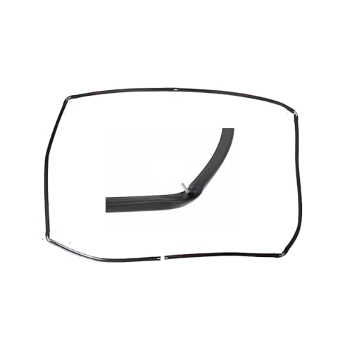 Jcspares® - Guarnizione Porta 538 X 343 Mm | 4 Ganci 3 Lunette Per Sportello Forno Compatibile Con Ariston Compatibile Con Whirpool