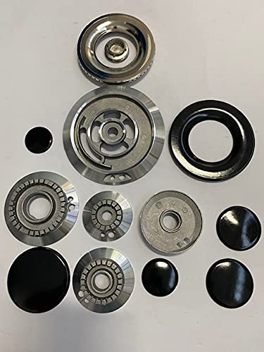 Smeg Set 13 Componenti Piano Cottura A Gas Corona Doppia Fiamma 1 Grande 2 Medi 1 Piccolo Kit B5339-13 Cod Rif882410169-882410165 - 201050817-20105081