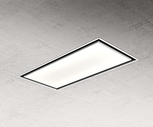 Elica Illusion H30 Paint/A/100 - Cappa Da Cucina Aspirante, Installazione A Soffitto, Da 100 Cm