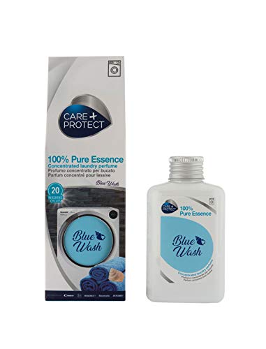 Care + Protect Blue Wash, 100% Pure Essence, Profumatore Bucato Per Lavatrice, Essenza Concentrata Per Biancheria E Vestiti, Formula Attiva Di Lunga D