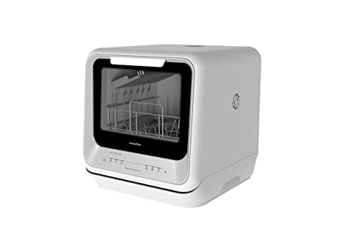 Mini Lavastoviglie, 2 Coperti, 6 Programmi, Libera Installazione, Premiertech Ptls2,Bianca
