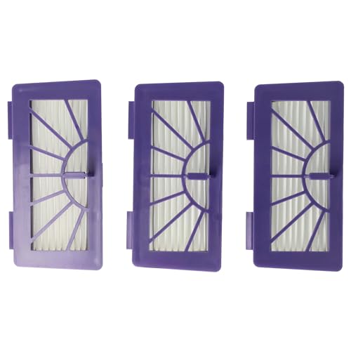 Vhbw 3X Filtri Hepa Compatibile Con Aspirapolvere Vorwerk Folletto Vr100 & Neato Xv-11, Xv-12, Xv-15, Xv-21, Xv-25, Xv Essential