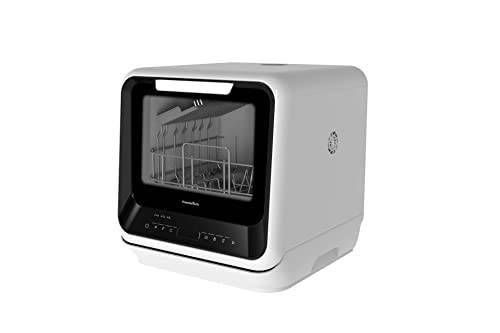 Mini Lavastoviglie, 2 Coperti, 6 Programmi, Libera Installazione Premiertech Ptls2B, Nera