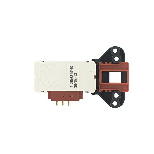 Beko Zv-446 - Interruttore Di Interblocco Porta Originale A 3 Etichette, Adatto Per Beko Serie Wma510/Wm1510/Wma1512/Wmb10W