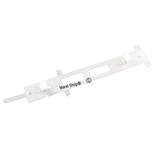 Marel Shop® - Guida Scorrevole Staffa Fissaggio Porta Per Lavastoviglie Compatibile Con Whirlpool Ignis Bauknecht Per Modelli: Adg6450Wh - Adg6452 - A