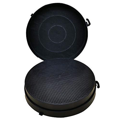 Marel Shop® - 2 Filtri In Carbone Compatibile Con Cappa Falmec Type 6 Diametro 170 Mm H 30 Mm