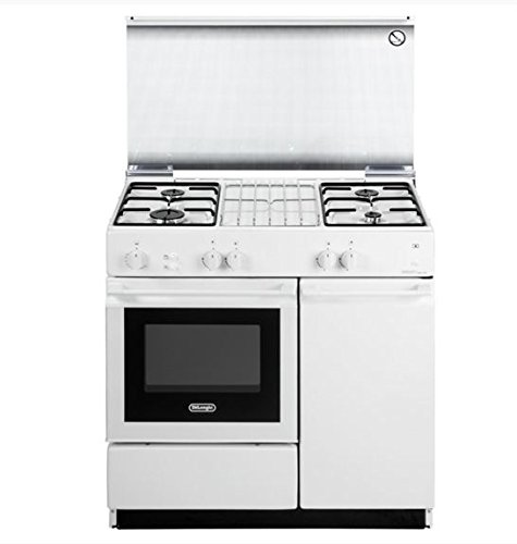 Delonghi Sggw 854 N Cucina Piano Cottura Bianco Gas A - Forni E Piano Cottura (Piano Cottura, Bianco, Manopola, Frontale, Gas, Media)
