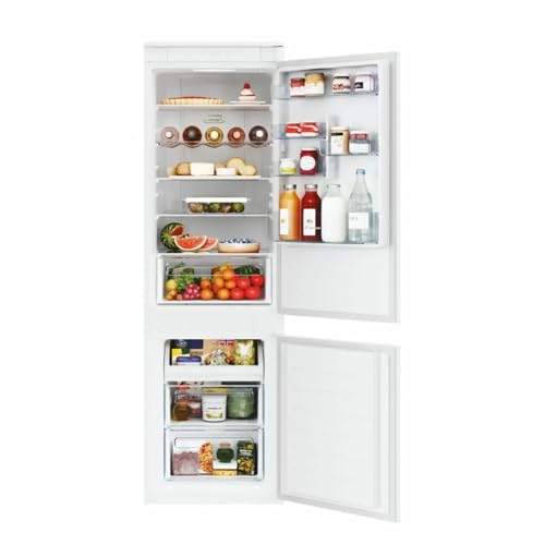Candy Cbt3518Ew - Frigorifero Combinato, Installazione Incasso, No Frost, 248 Litri Classe Energetica E