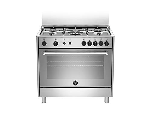 Bertazzoni La Germania Americana Amn965Gxv Cucina Piano Cottura Acciaio Inossidabile Gas A+