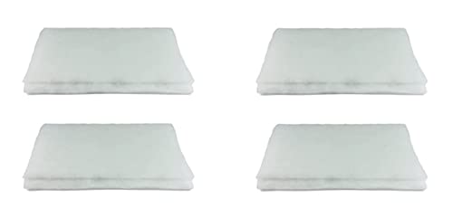 4 Filtri Per Cappa Cucina Antigrasso Universale Cm 40 X 80 - Bianco - Pezzi 4