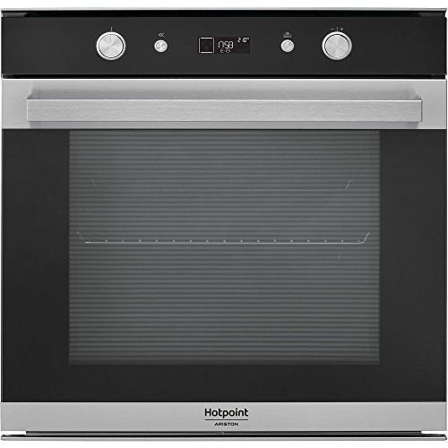 Hotpoint Fi7 864 Sh Ix Ha Forno Elettrico (Medio, 73 L, 3650 W, 73 L, 3650 W), Nero, Argento