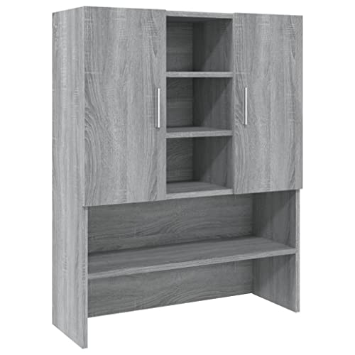 Mobile Per Lavatrice Grigio Sonoma 70,5X25,5X90 Cm