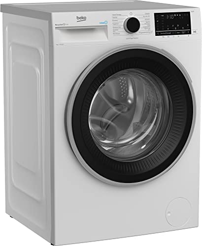 Beko - Bwus374S - Lavatrice Slim 7Kg, Classe A, 1400Giri, Motore Inverter, Display Touch, Vapore Steamcure™, Cassetto Detersivo Autopulente, Bluetooth