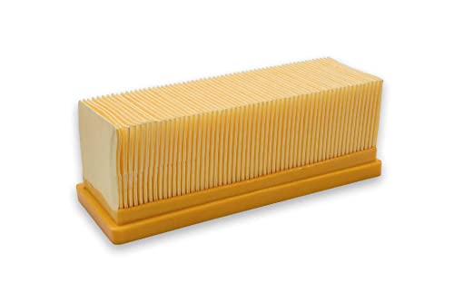 Vhbw Filtro A Pieghe Piatte Compatibile Con Aspirapolvere Aspiraliquidi Kärcher 3001 Hot, A 2701, A 2731 Pt, A 2801, Nt 181 Profi, Se 2001, Se 3001