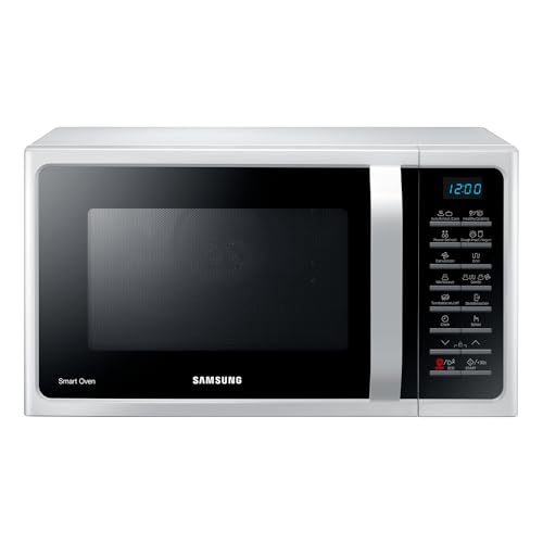 Samsung Forno A Microonde Combinato Smartoven Mc2Bh5015Aw/Et, Cottura Ventilata, Fresh Menù, Microonde + Grill 900 W + 1500 W, 28 L, 52L X 31H X 47P C