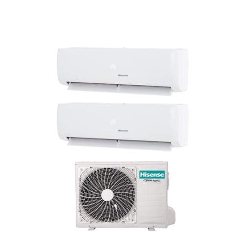 Climatizzatore Condizionatore Inverter Hisense Iq Plus Wi-Fi Dual Split 9000+9000 Btu 2Amw35U4Rgc R-32 A++