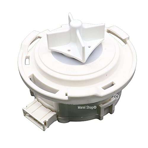 Marel Shop® - Motore Motorino Di Scarico Pompa 30W 22V Per Asciugatrice Lavastoviglie Compatibile Con Lg Per Modelli: D14867Ixs - D1469Tb - Rc8055Ah1M