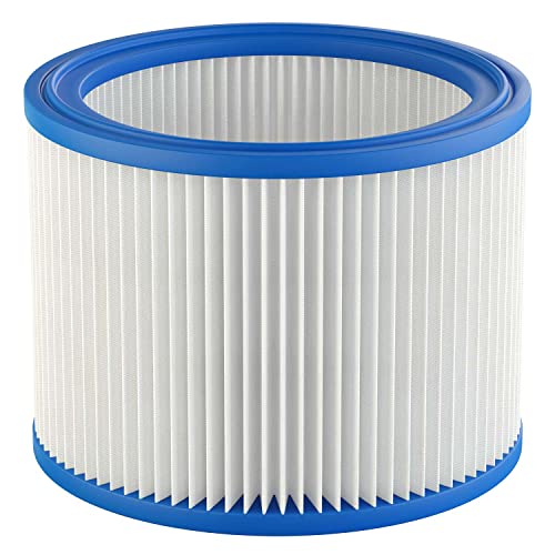 Vhbw Filtro Rotondo A Pieghe Compatibile Con Aspirapolvere Multiuso Nilfisk Attix 30-01 Pc, 30-01, 30-11 Pc, 30-21 Pc, 350-01, 360-11, 360-21, 791-21