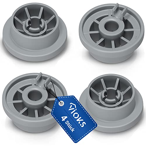 Vioks 4 Rotoli Di Cestello Per Lavastoviglie Per Ruote Bosch 00165314 – Ruote Per Lavastoviglie E Ricambi Bosch Siemens