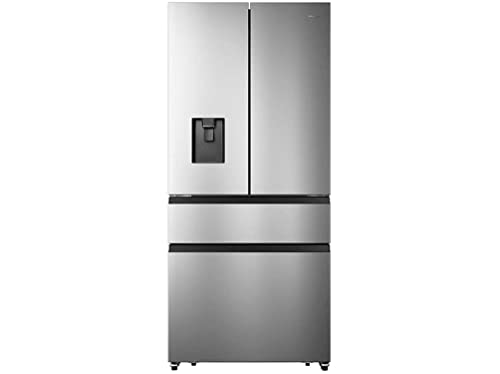 Hisense Rf540N4Wie - Frigorifero Americano, 302 Litri, Classe E, No Frost, Inox