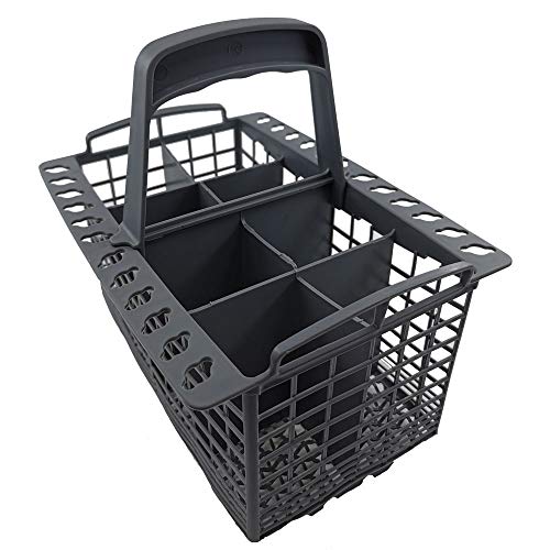 Marel Shop® - Cestello Recipiente Portaposate Per Lavastoviglie Compatibile Con Indesit Ariston Altezza 14 Cm Lunghezza 22,5 Cm Profondità 2,5 Cm Per
