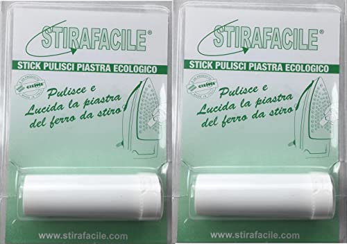 Eurostore07® Sciolino Pulisci Piastra Lucida Piastra Ferro Da Stiro - 2 Pz - Lv 008
