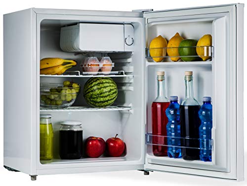 Premiertech Mini Frigo 58 Litri, Mini Bar, Frigorifero Hotel Ufficio Casa, Classe Energetica E, Pt-F60