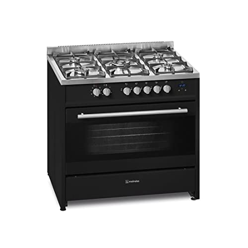 Cucina – Meireles G910Bl 5 Fuochi, Piano Cottura E Forno A Gas Butano, Bruciatore Wok