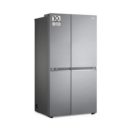 Lg Gsbv70Pzte Frigorifero Americano Side By Side Total No Frost Con Congelatore, 655 L, Door Cooling, Linear Cooling, Multy Air Flow, Compressore Line