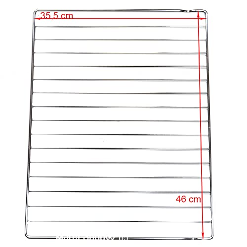Marel Shop® - Ripiano Centrale Griglia Cucina Per Forno Sc160-8 46 X 35,5 Cm Compatibile Con Smeg Per Modelli : Cc92Mx9 - Cg92N8 - Cg92Px8 - Cg92Px9