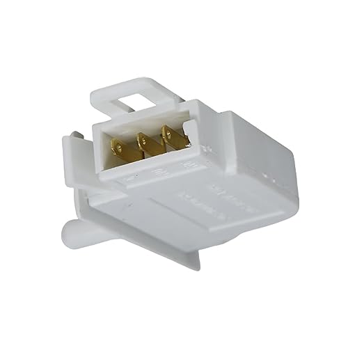 Jcspares® - Interruttore Pulsante Porta 3 Contatti Luce Frigorifero Frigo Compatibile Con Samsung Ed Ulteriori