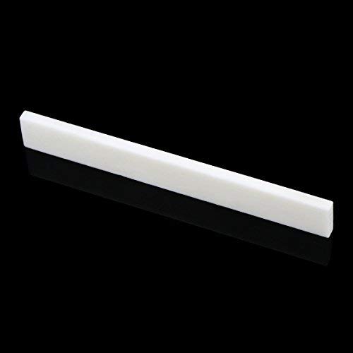 Musiclily Sella Grezzo Da Lavorare Osso Per Chitarra Classica, 80X3X10Mm(2 Pezzi)
