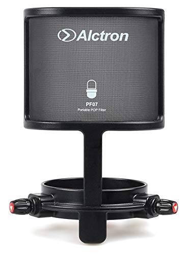 Alctron Ma850 Pop Filter Shock Mount Antivibrazioni Diretto Su Microfoni Da Studio